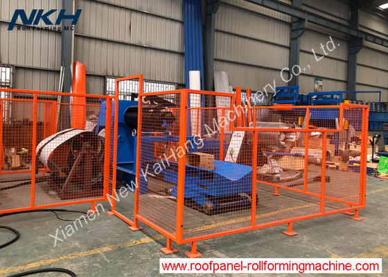 European popular roofing panel roll forming machine,  for trapezoid profile, used in France