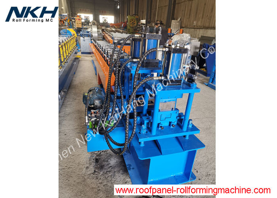 Galvanized Steel Plate Roller Shutter Door Frame Roll Forming Machine Automatic, Door Frame System Control