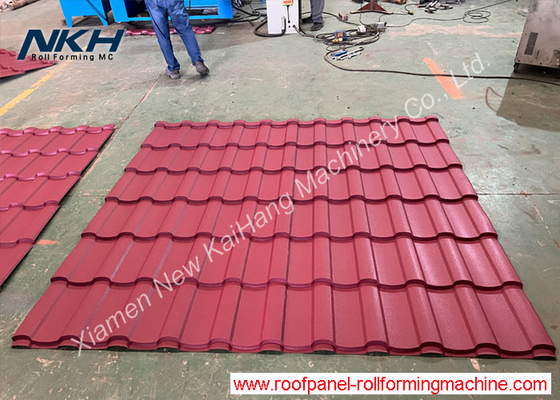 YX22-211-1105 Roof Tile Roll Forming Machine Metal Roofing Machine Servo motor driving