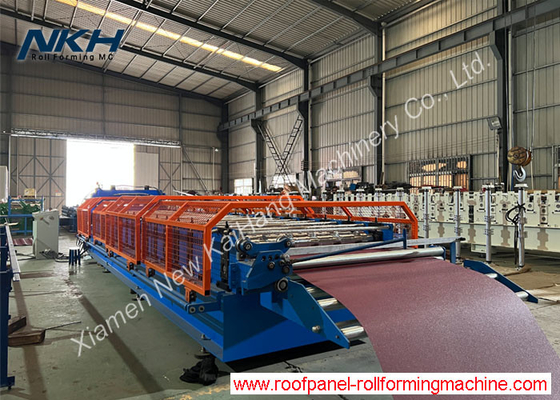 YX22-211-1105 Roof Tile Roll Forming Machine Metal Roofing Machine Servo motor driving