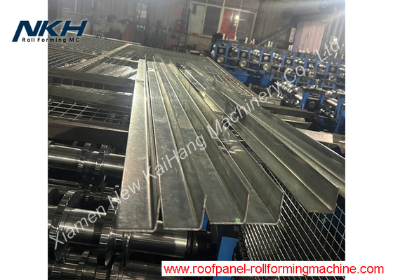 CE Metal Stud Truss Channel Roll Forming Machine For L Angle Light Green House 4mm thickness material