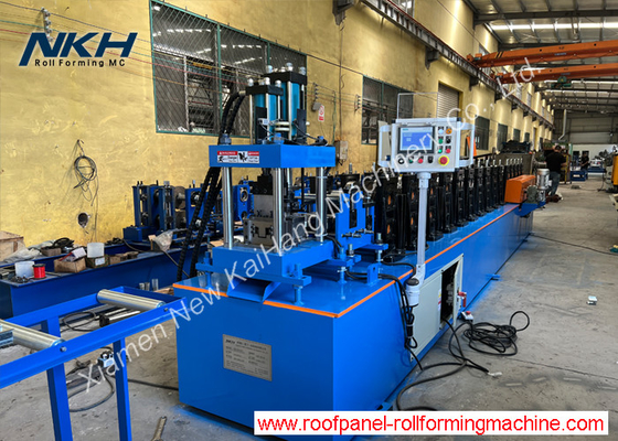 U20-50 Strut Channel Roll Forming Machine , Metal Stud Furring Channel Roll Forming Machine Metal Batten