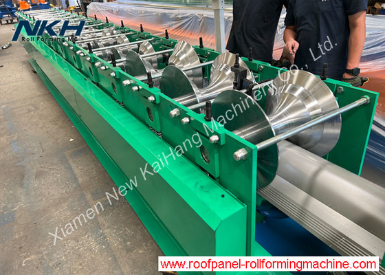 Full Automatic Ridge Cap Roll Forming Machine With Rib On Top