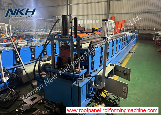 YX130-120 Water Gutter Roll Forming Machine with Hard Chrome Coated Roller