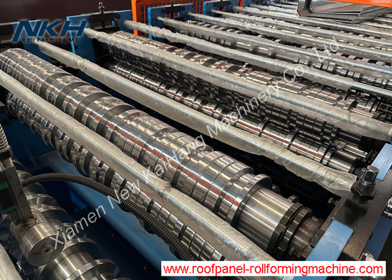 Dual Roll Forming Machine Double layers Roll Forming Machine One machine with two profiles
