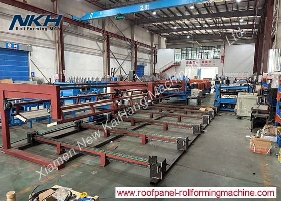 Metal Roof Tile Roll Forming Machine Metal Roofing Making Machine Customized Roll Forming Machine
