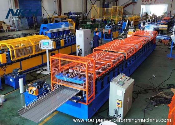 Standing Seam Roof Panel Roll Forming Machine for GI Galaluminium Sheets
