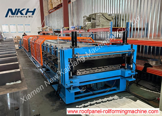 কেনা পিএলসি নিয়ন্ত্রণ দ্বৈত রোল গঠন মেশিন online manufacture