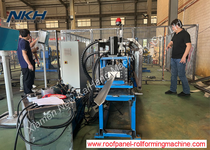 L50 Metal Stud Truss Channel Roll Forming Machine For L Angle Light Green House