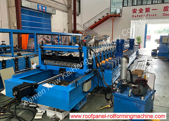 YX22-143.5-1004.5 স্ট্যাকিং মেশিন সহ ছাদ প্যানেল রোল ফর্মিং মেশিন ধাতু রোল ফর্মিং মেশিন আমাদের উচ্চ কার্যকারিতা উচ্চ গতির রোল ফর্মিং মেশিনের সাথে আপনার ছাদ আপগ্রেড করুন